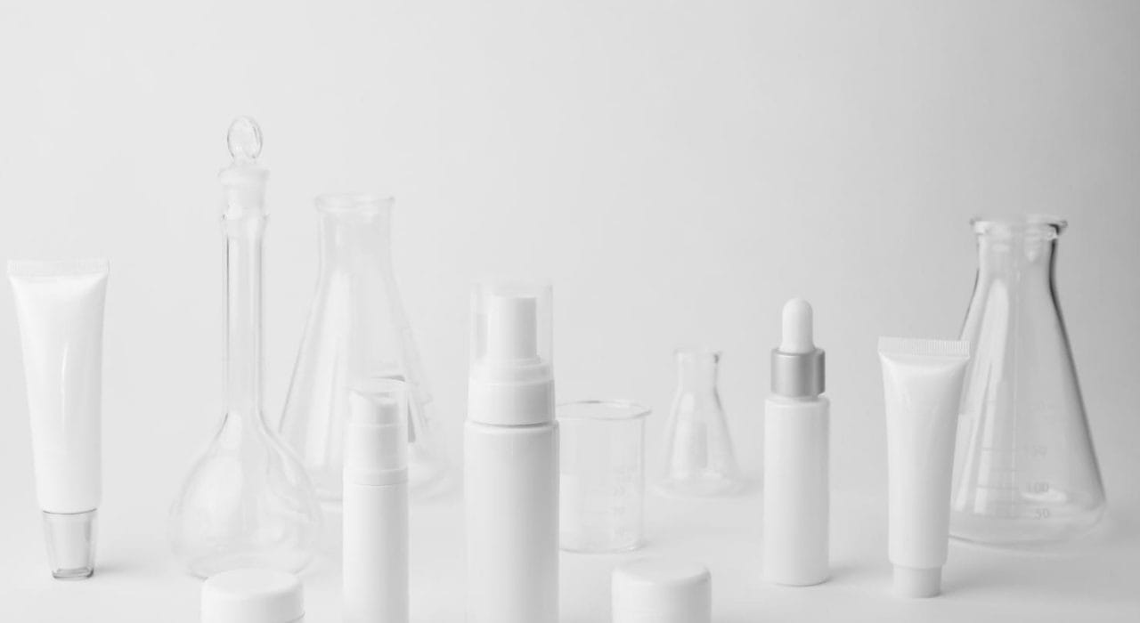 white bottles multiple bottles