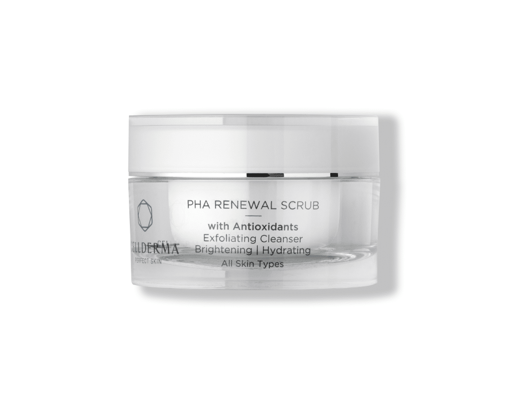 CellDerma PHA Renewal Scrub Content Image Desktop Mobile Desktop