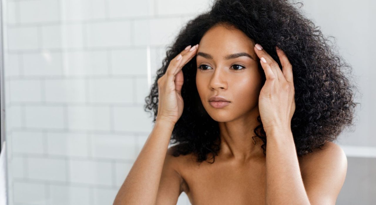 skincare mental health model brain skin connection complexion
