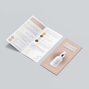 CellDerma Retin-ACE Trifold Print A5 Educational Leaflet