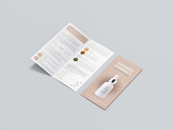 CellDerma Retin-ACE Trifold Print A5 Educational Leaflet