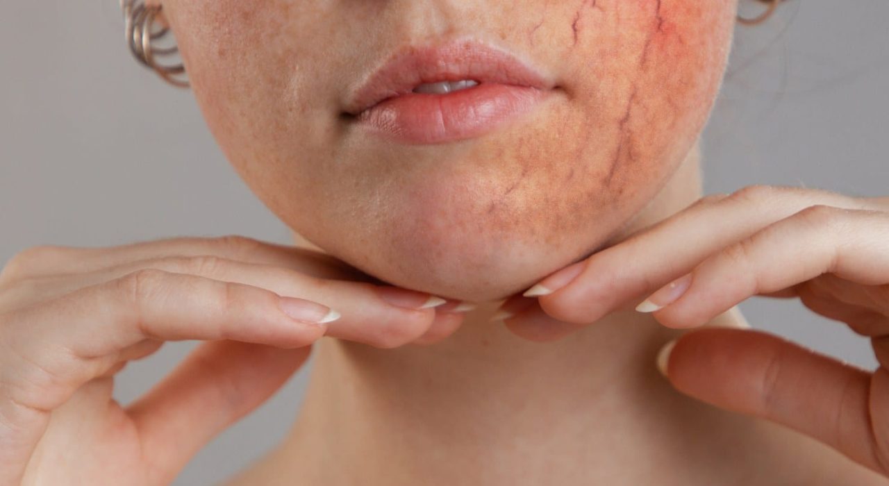 rosacea skin model