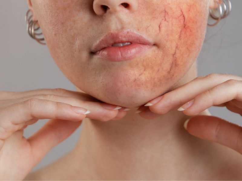 rosacea skin model