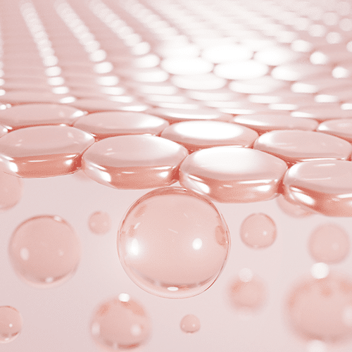 A 3D render of skin cells